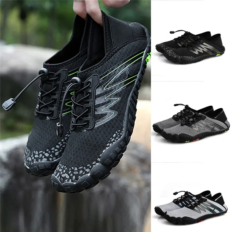 Летняя пляжная обувь для плавания быстросохнущая дайвинга на шнурке силиконовые