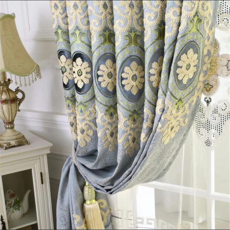 Европейская роскошная прозрачная занавеска высокое качество модное полотенце с