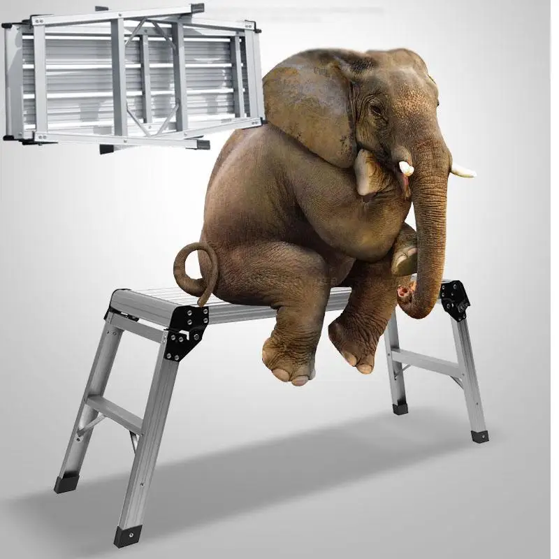 Трапециевидный стул напольный Al светильник ступенчатые стулья 150 кг лестницы