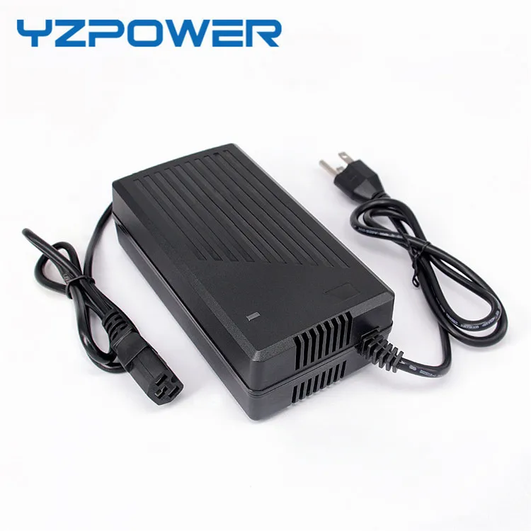 YZPOWER авто-стоп LifePO4 зарядное устройство 51,1 V 3.5A 4A 4.5A для 14S 44,8 V жизни po4 аккумулятор