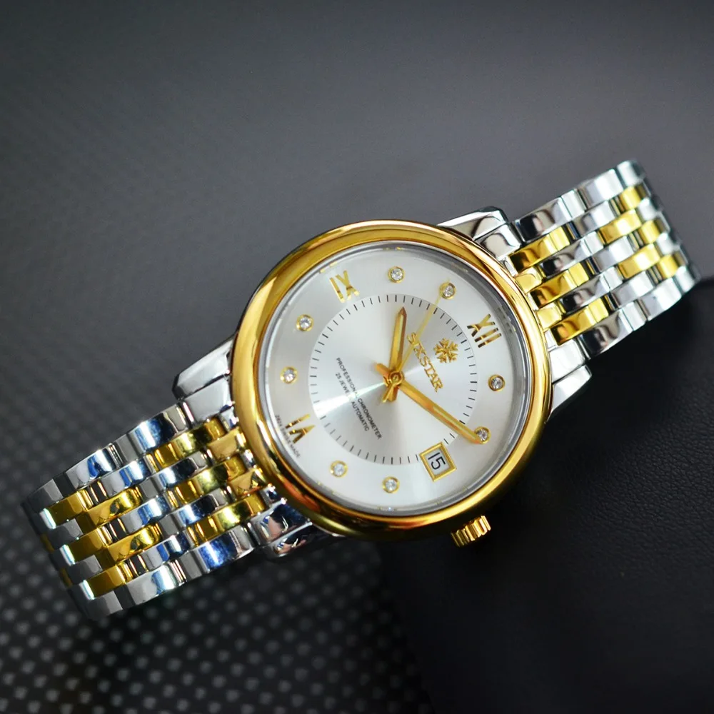 Vintage Concept SIXSTAR Men Automatic Watch ETA2824 Movement Fashion Stainless Steel 10ATM Sapphire Casual Business | Наручные часы