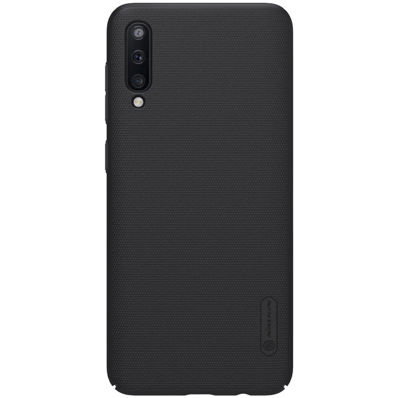 Black Чехол A50 для samsung Galaxy A50, чехол-накладка global samsung Galaxy A50, суперматовый защитный чехол Nillkin - Цвет: Black