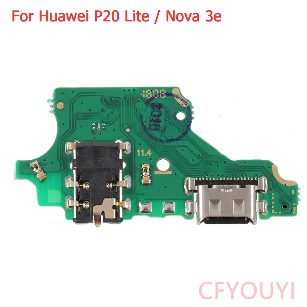Для Huawei P20 Lite USB зарядный порт док разъем Гибкая плата Запасная часть|Шлейфы для