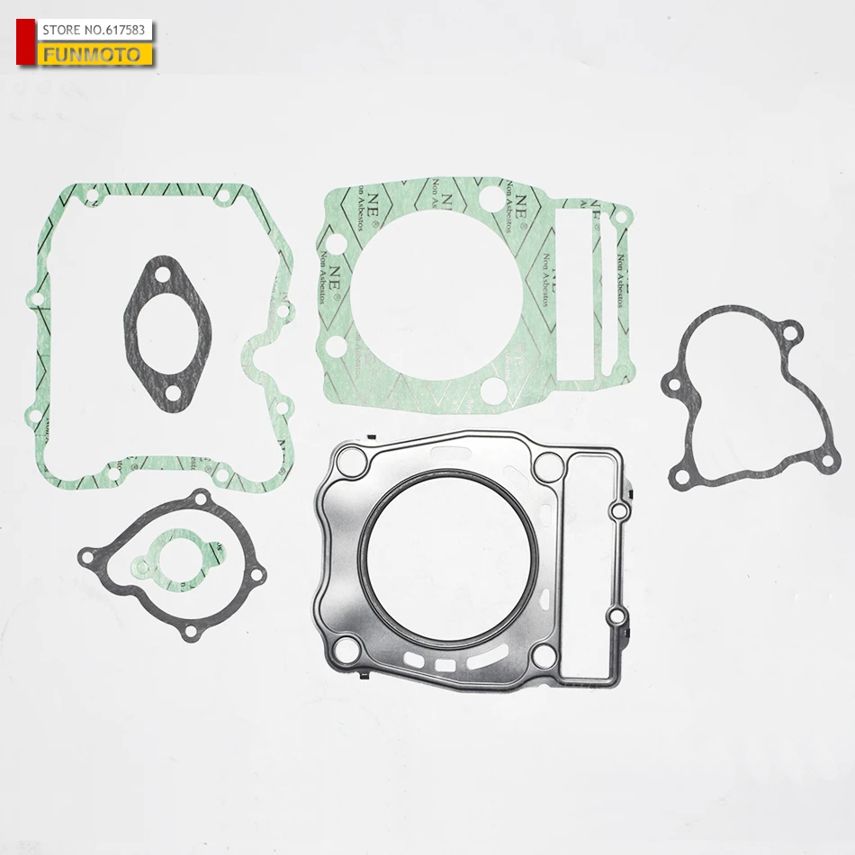 Прокладки цилиндра и головки подходят для KAZUMA500 ATV /STELS 500 ATV|head cylinder|atv head gasketcylinder |
