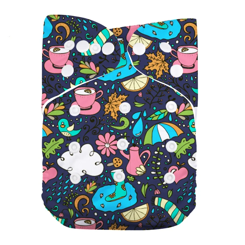 

1 PC Reusable Washable Waterproof One Size Baby Pocket Cloth Diaper Nappy