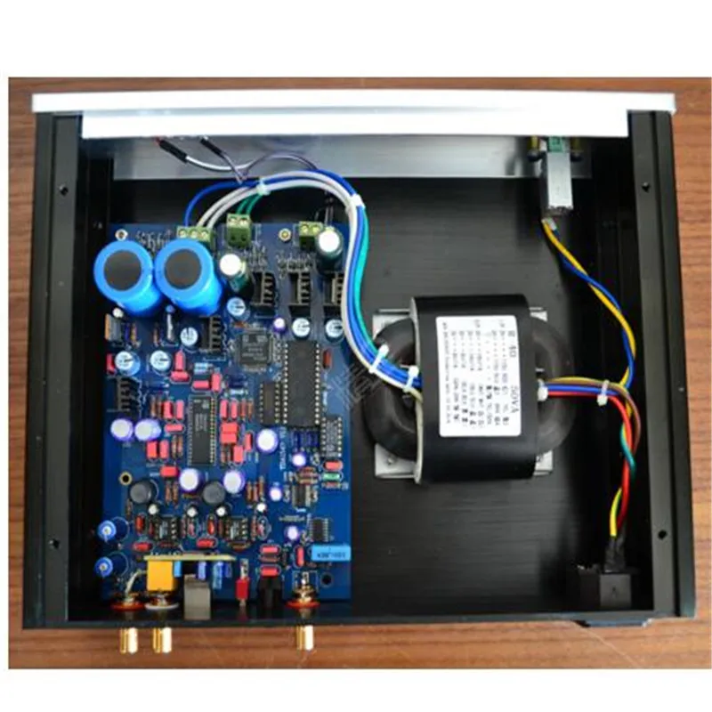 Декодер diy уровня лихорадки DIR9001 + SM5813 SAA7350 TDA1547 обновленная версия TDA1541|Усилители