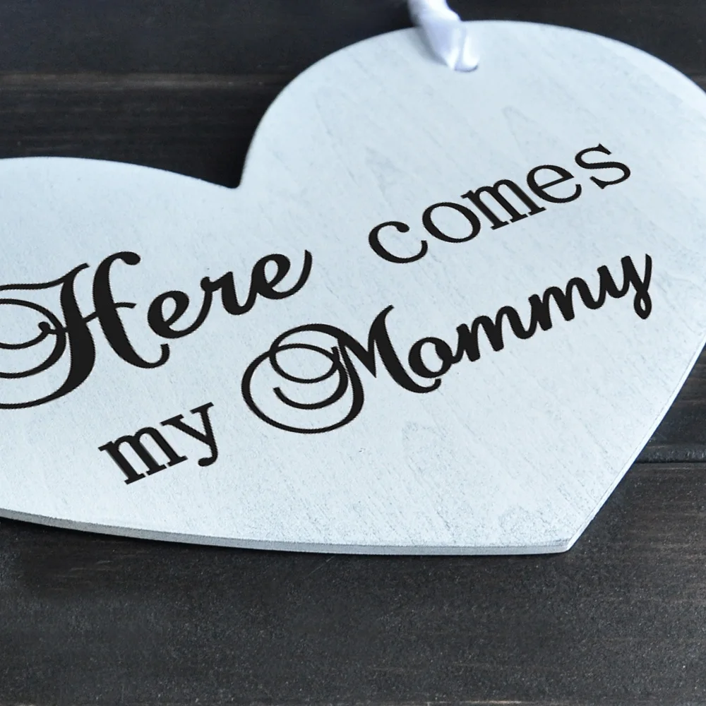 Вот моя мама персонализированные свадебные знаки деревянные на заказ