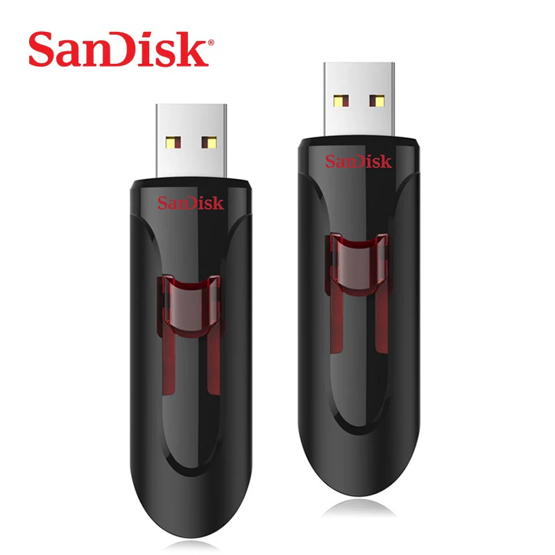 USB флеш-накопитель SanDisk, USB 3,0, флеш-накопитель 256 ГБ, 128 ГБ, 64 ГБ, 32 ГБ, 16 ГБ, флеш-накопитель
