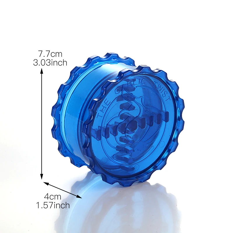 Пластиковая ручная фотодробилка твист терка измельчитель для специй фруктов