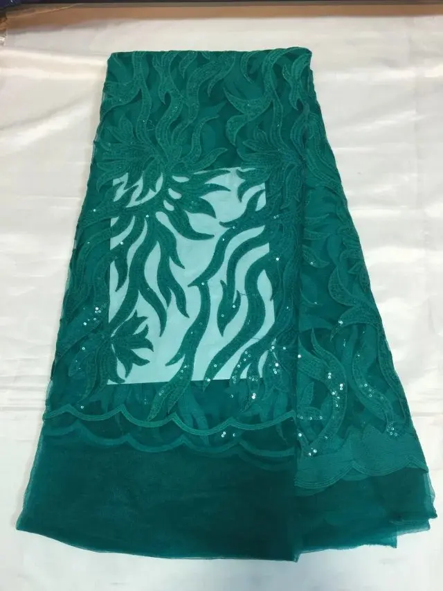 2018 новейшая африканская французская кружевная ткань Высококачественная Тюлевая