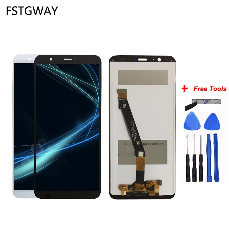 Для Huawei P Smart LCD дисплей кодирующий преобразователь сенсорного экрана в сборе для