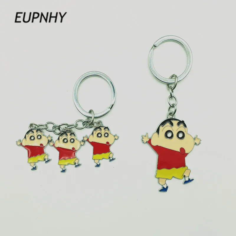EUPNHY мультфильм карандаш Shinchan брелок для ключей автомобиля сумка женщин кулон
