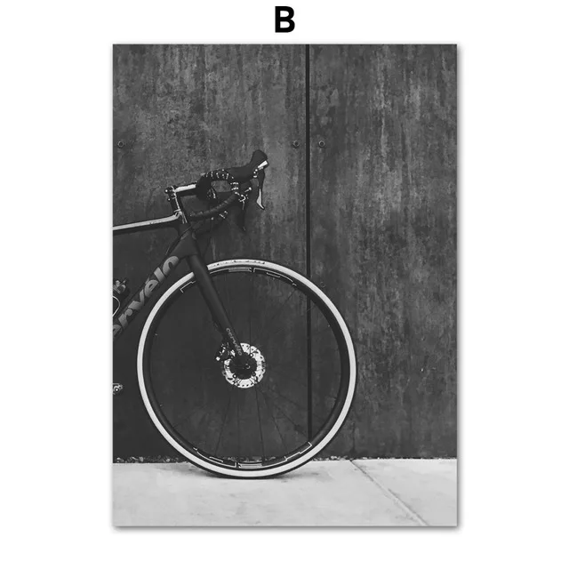 

Gohipang Bicycle Mountain Bike Landscape Wall Art Canvas Painting Nordic Posters And prints Wall Picture For Living Room Bedroom