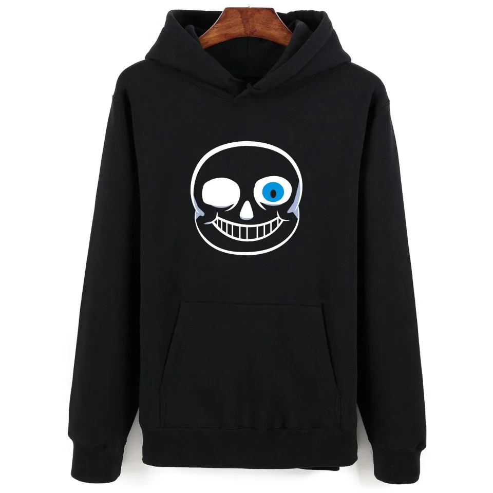 Модная толстовка с капюшоном Game Undertale Sans пуловер для мальчиков и девочек одежда