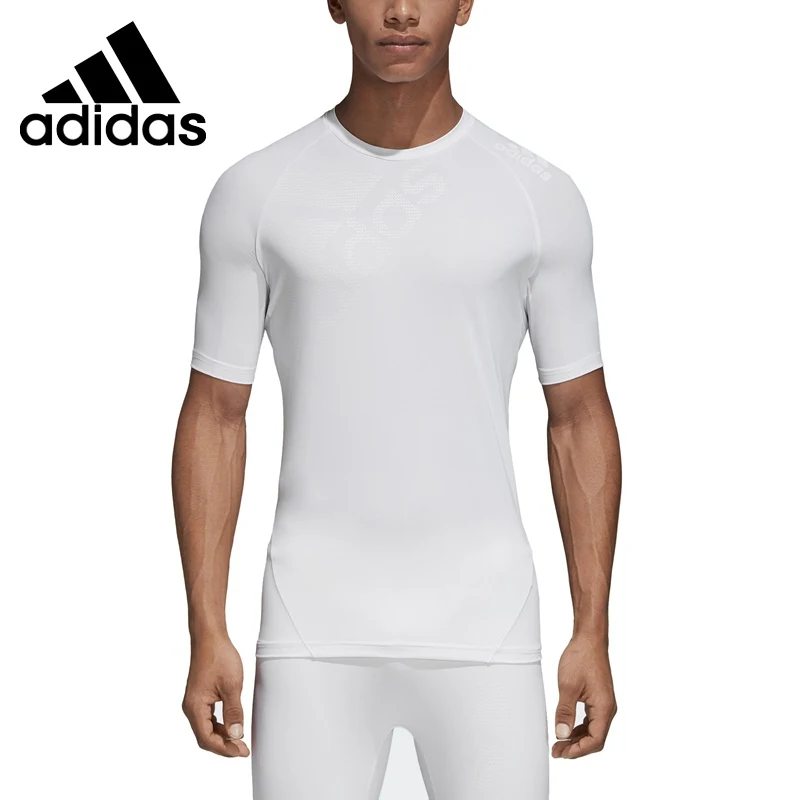 Оригинальный Новое поступление 2018 Adidas ASK TEC TEE SS Мужские футболки с коротким