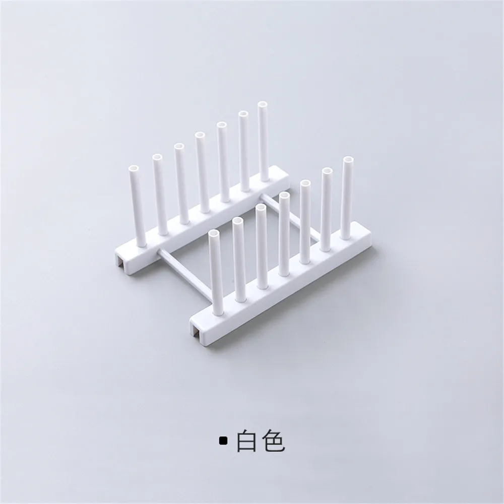 Простая полка поднос для посуды кухонный органайзер пластиковые держатели