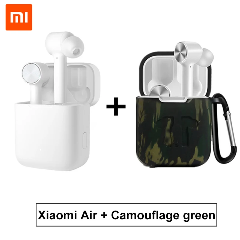 Оригинальные Xiaomi Air Bluetooth наушники AirDots Pro TWS ENC Беспроводная стереогарнитура ANC сенсорное управление AAC HD звук - Цвет: Air and camouflage2