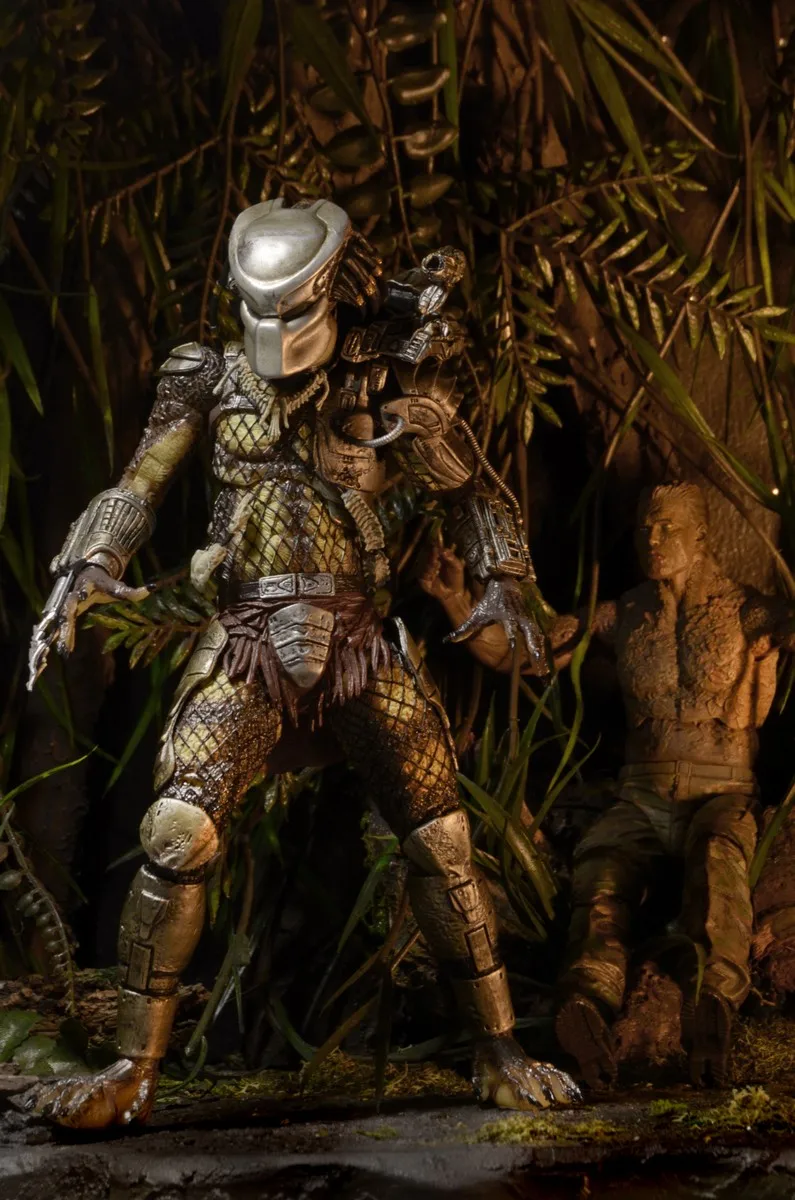 Хищники от компании NECA Jungle Hunter ПВХ фигурка Коллекционная модель игрушки 21