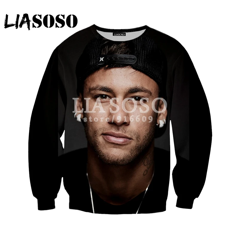 LIASOSO Новинка Бразилия Неймар популярность красивая звезда 3D печать