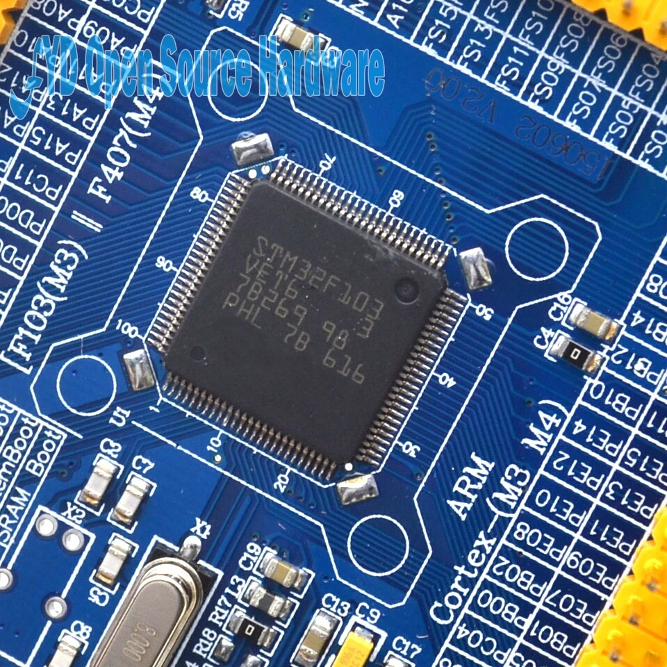 Плата разработки STM32 STM32F103VET6 минимальная системная плата основная | Электронные