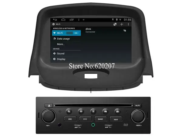 S160 Android 4.4.4 dvd-плеер для Peugeot 206 автомобилей аудио стерео Мультимедиа GPS quad-core |