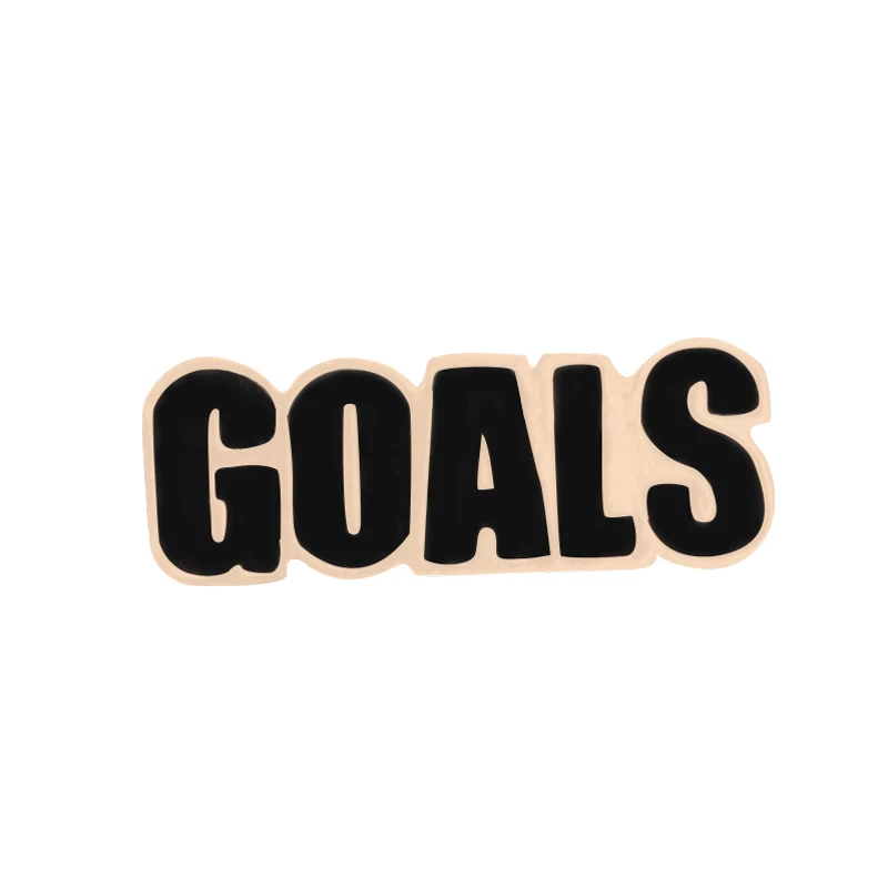 goals Трендовая подростковая обувь для скейтборда на роликовых коньках с золотыми медалями, красивые броши, сумки для мальчиков, джинсовые значки - Окраска металла: goals