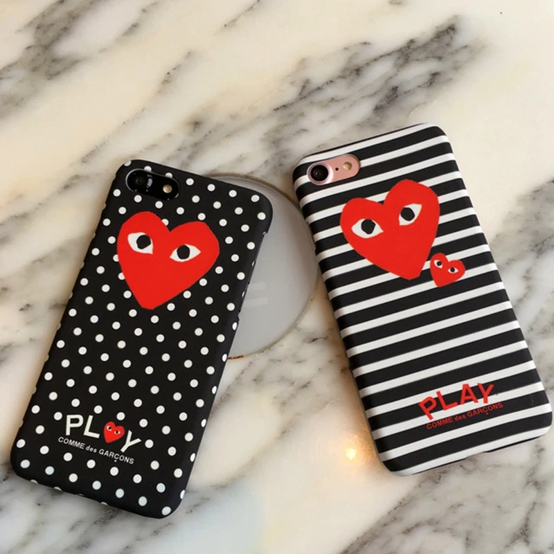 Япония модного бренда CDG играть Commes des Garcons влюбленными глазами Luminou Телефон чехол