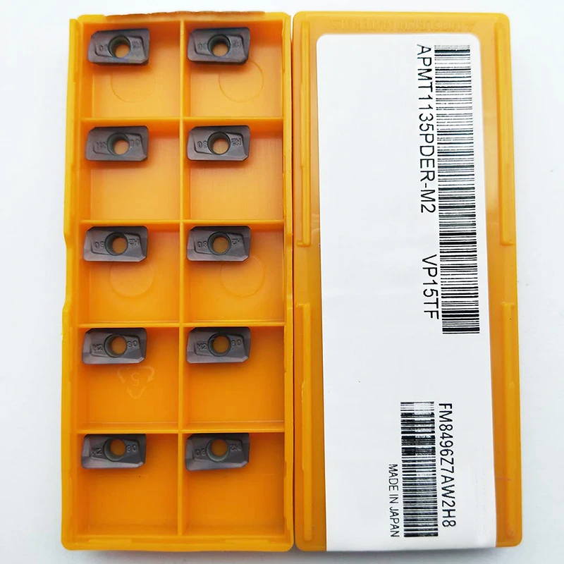 

10pcs APMT1135PDER-M2 H2 VP15TF Turning Tool Carbide Inserts CNC blade milling cutter Lathe Milling CNC Tool Milling Cutter