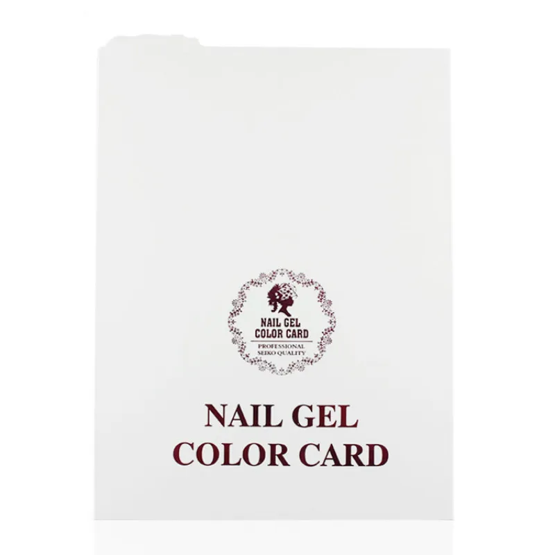 Цветная коробка для ногтей 216 цветов лак цветной дисплей цветная карта Книга