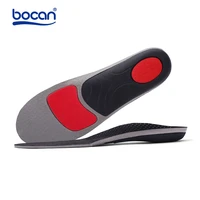 bocan orthopedic insoles for flat foot orthopedic arch support man and women shoe insoles shock absorption insoles 6010