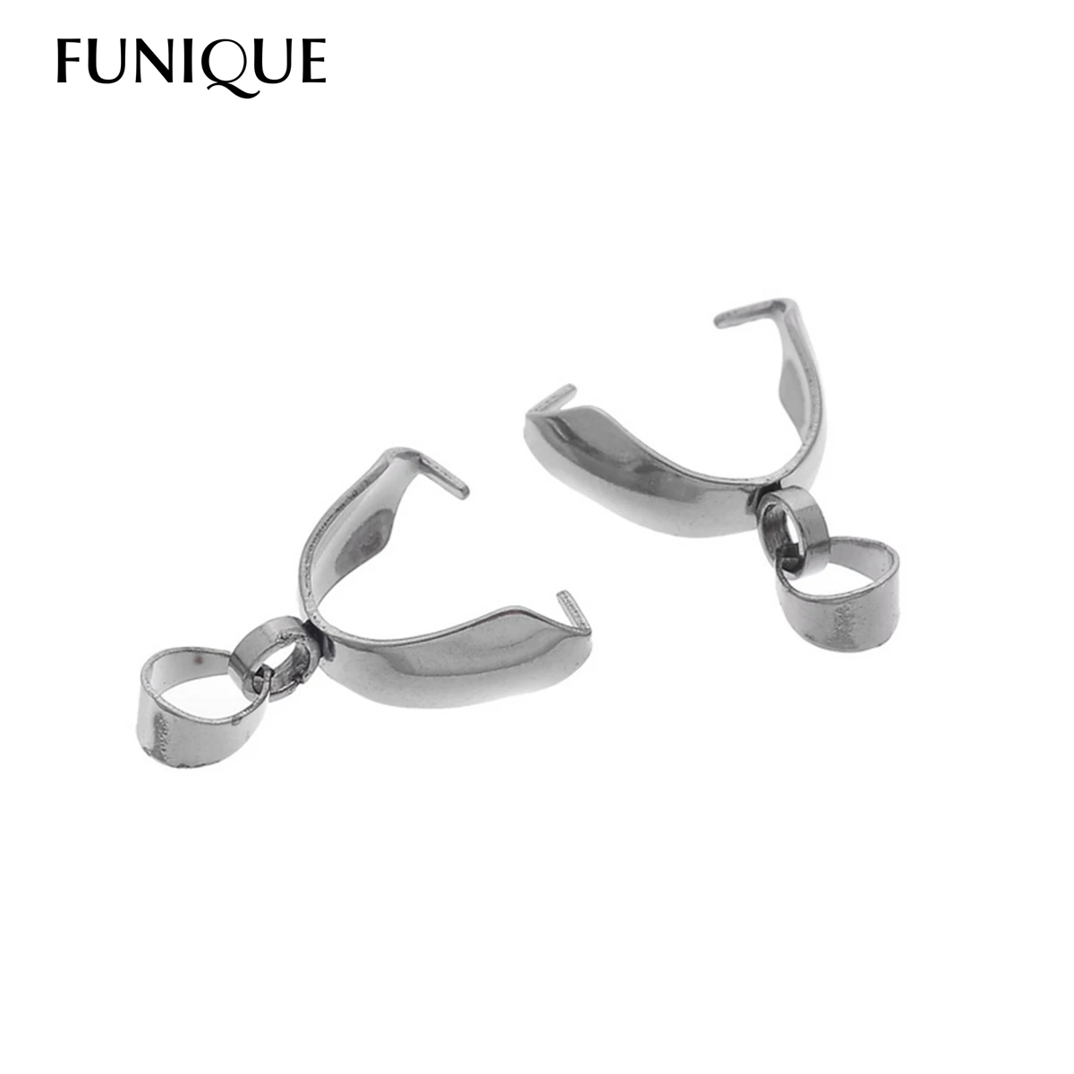 Зажим FUNIQUE из нержавеющей стали для шариков зажим с зажимом бижутерии сделай сам 4