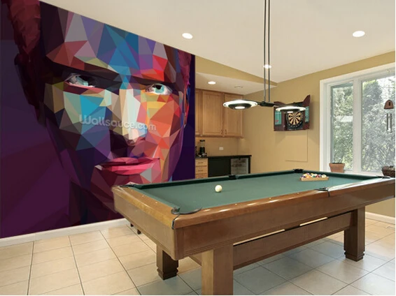 Custom abstract wallpaper Pop Art Portrait Abstract 3D photo mural for living room kitchen sofa background waterproof | Обустройство