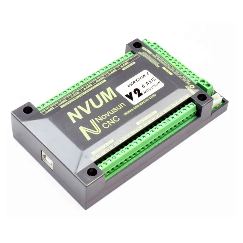 

Для diy гравировального станка, 200 кГц NVUM 4 Axis Mach3 USB карта 300 кГц фрезерный станок с ЧПУ 3 4 6 Axis PCB резка движения секционная плата