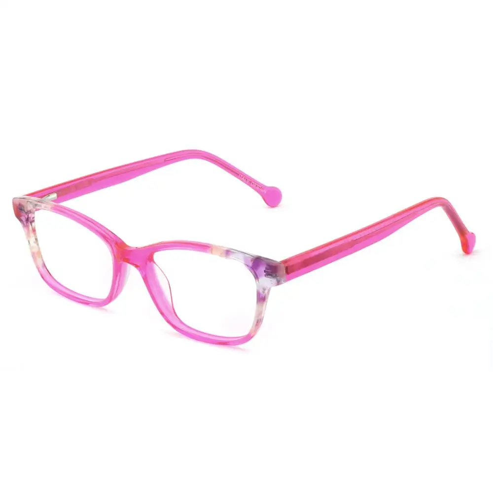 C1 rose red Оправы для очков при близорукости женские Nerd оправа для корригирующих очков Рецептурные очки оправа карамельных цветов очки кобыла AZZURO OC7063 - Цвет оправы: C1 rose red