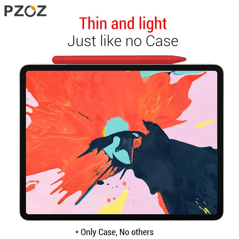 PZOZ для Apple Pencil 2 Чехол iPad Pro чехол-карандаш для планшета сенсорный Стилус Защитная крышка чехол Портативный мягкий силиконовый чехол