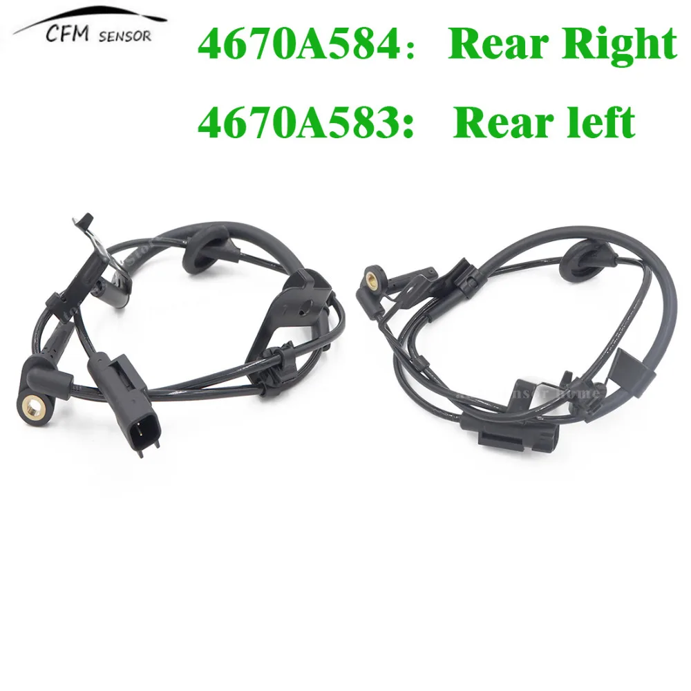 Датчик скорости колеса ABS для Mitsubishi 4WD Outlander Lancer 07 12 1 пара 4670A583 + 4670A584|sensor re|sensor