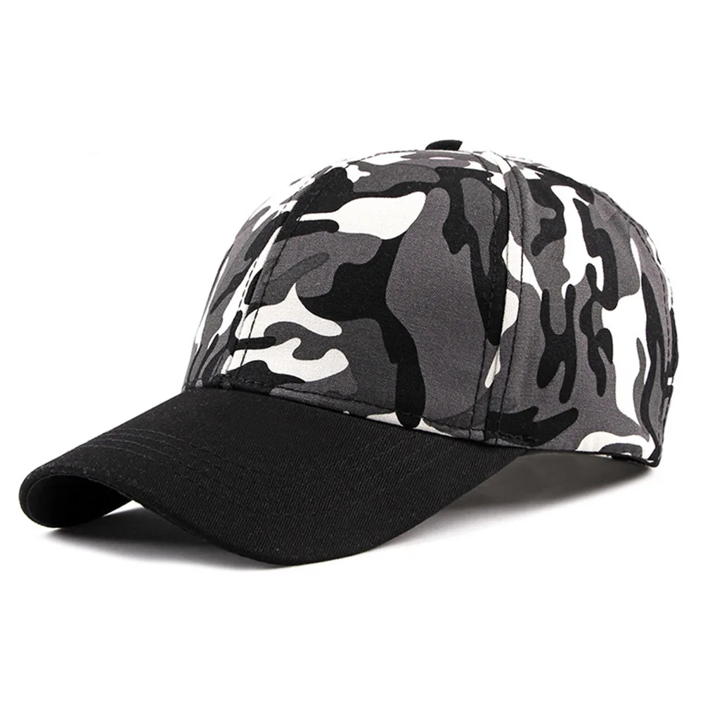 FS White Streetwear Patchwork Camouflage Baseball Caps Custom Full Cap Women Men Gorra Camuflaje Snapback Hats
