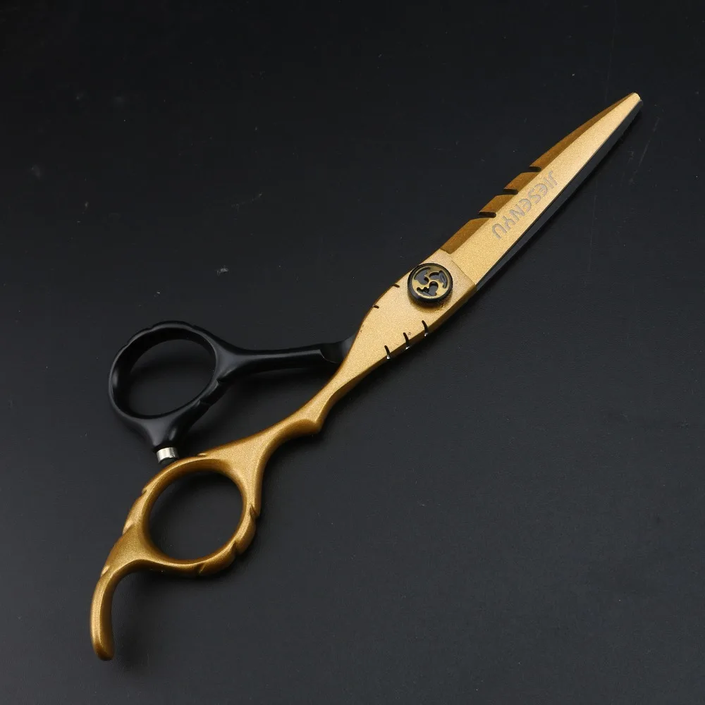 

Professional Hairdressing Scissors 6.0 Inch Unique Right Hand Scissors Sharp Quick Cut Japan 440C Scissors Tools