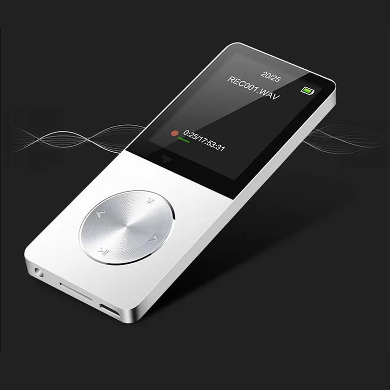 Нико Портативные Hi Fi плееры металла MP3 плеер 16 ГБ 8 4 Mini USB с 30 часов воспроизведения