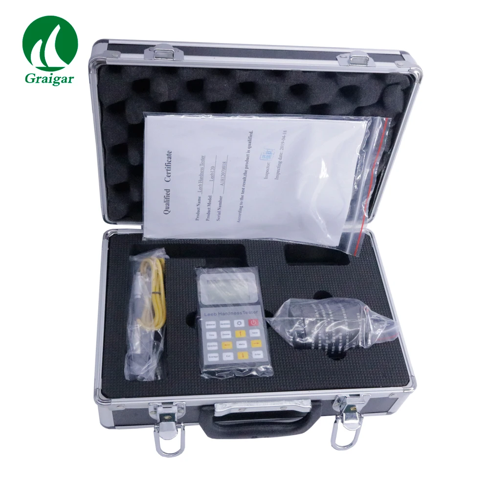 

High Precision Leeb Digital Hardness Tester leeb120 HL, HRC,HRB, HS,HB,HV