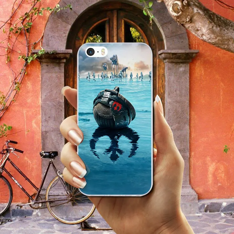 Hot Rogue One A Star Wars Story Soft TPU Silicone Mobile Phone Cases for iphone 6 6S 7 8 Plus 4 4S 5 5S SE X XR XS Max Shell | Мобильные