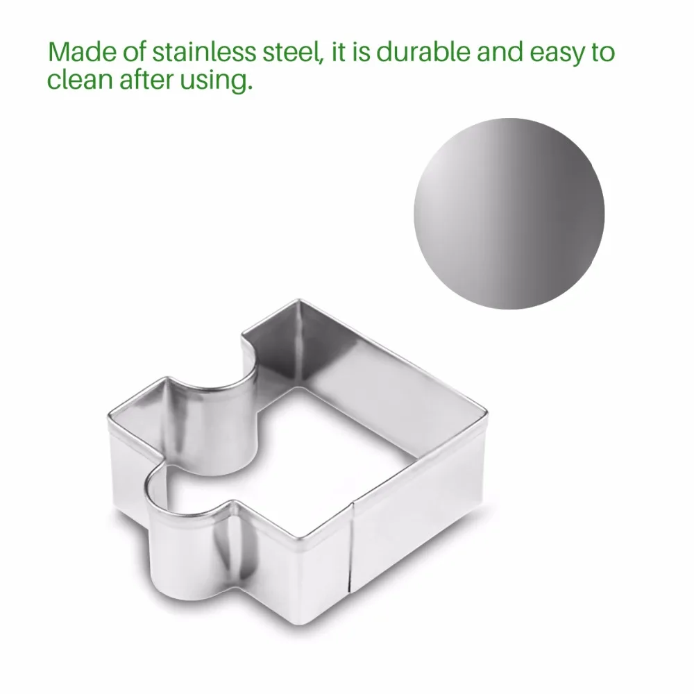 4 шт. резак для выпечки из нержавеющей стали|cutter tool|fondant cake sugarcraftframe cutter |