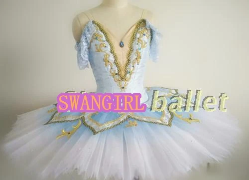 blue sleep beauty ballet tutu professional ballet costumes flower fairy classic ballet tutu pancake purpleSB0054