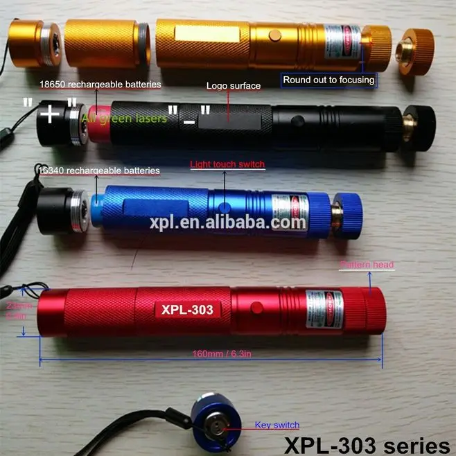 XPL 303L532G50 50mw 303 лазерная указка| |