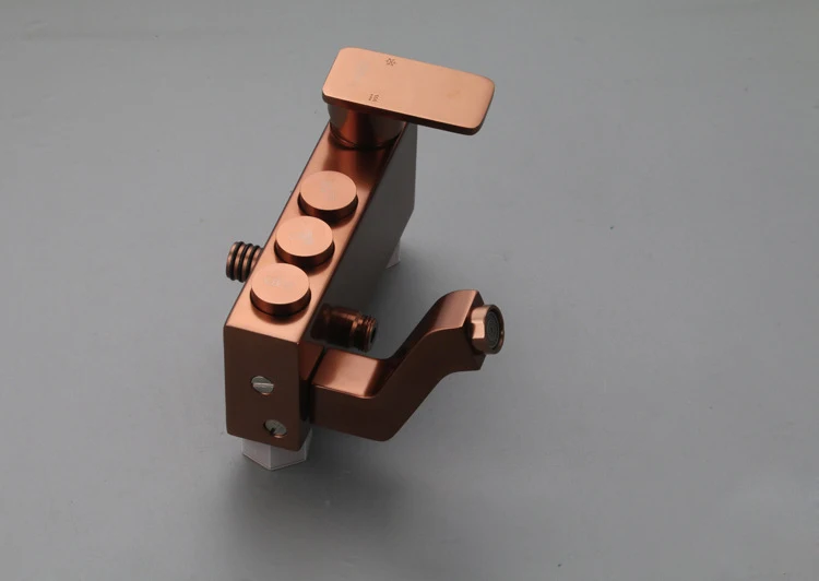 Senducs Space Aluminum Shower Set Rose Gold Bathroom System Hot Sale Single Handle | Обустройство дома