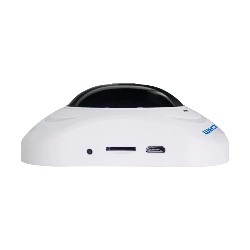ESCAM Q8 Fisheye WIFI IP Camera HD960P 1.3MP 360 Degree With Two Way Audio/Motion Detector CCTV Video Surveillance | Безопасность и