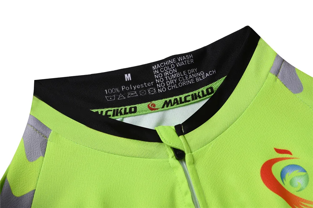 Спортивные майки для велоспорта Fluor Malciklo велосипедные с коротким рукавом одежда