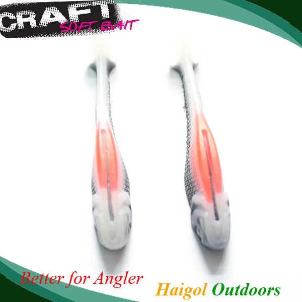 W &amp K Марка Лодка Рыбалка 10 см 12 г/шт. Джеркбейт мягкие приманки подачи Судак бас