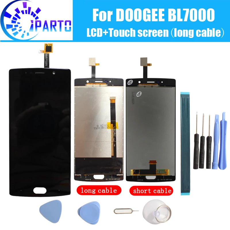 ЖК дисплей Doogee BL7000 + сенсорный экран 100% оригинальный дигитайзер сменная