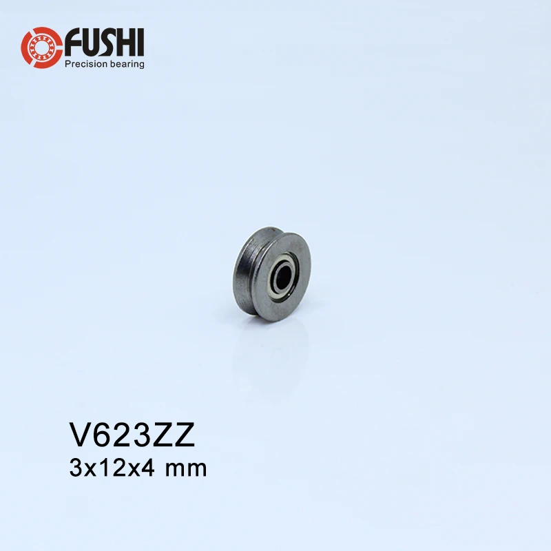 Высокоуглеродистая сталь V623ZZ (20 шт.) V канавка герметичный шариковый подшипник 623VV